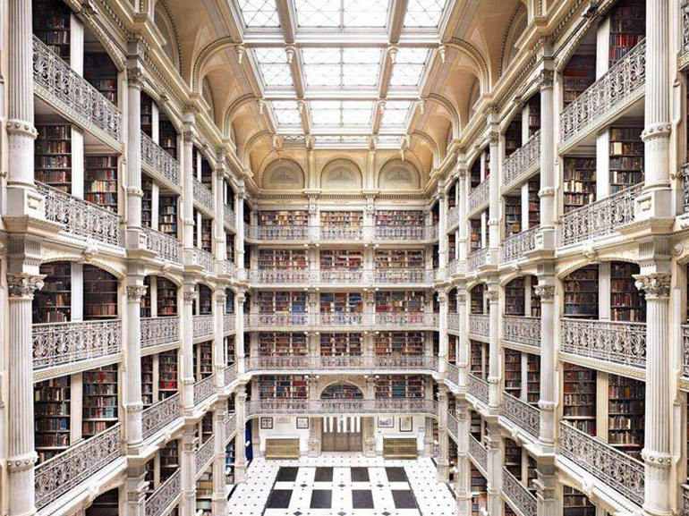 George Peabody library baltimore