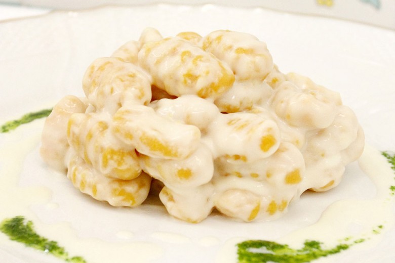 Gnocchi di zucca al parmigiano