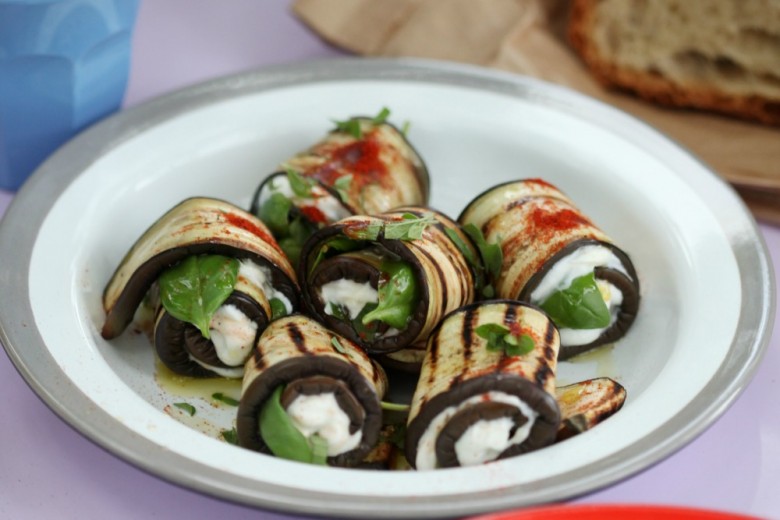 Involtini di melanzane