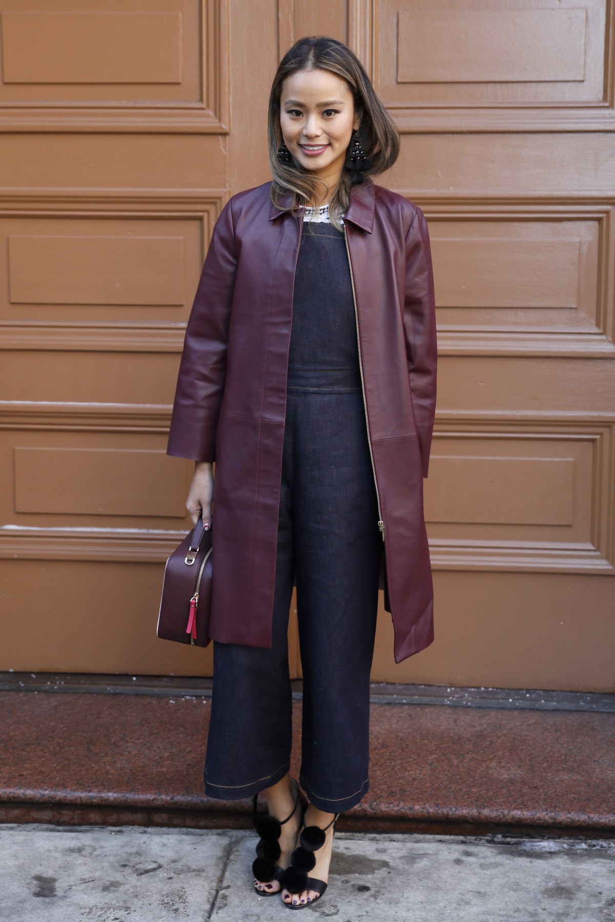 Actress Jamie Chung attends Kate Spade Fall-Winter 2017-18 during New York Fashion Week in New York City