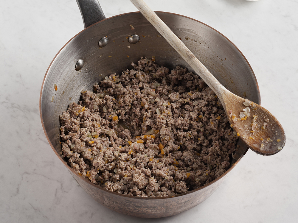 Lasagne alla bolognese preparazione step 3