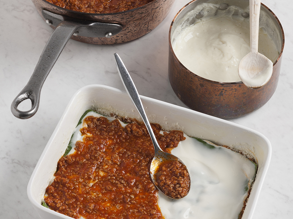 Lasagne alla bolognese preparazione step 7