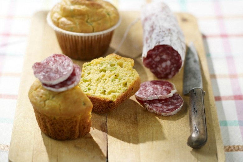 Muffin salati di fave