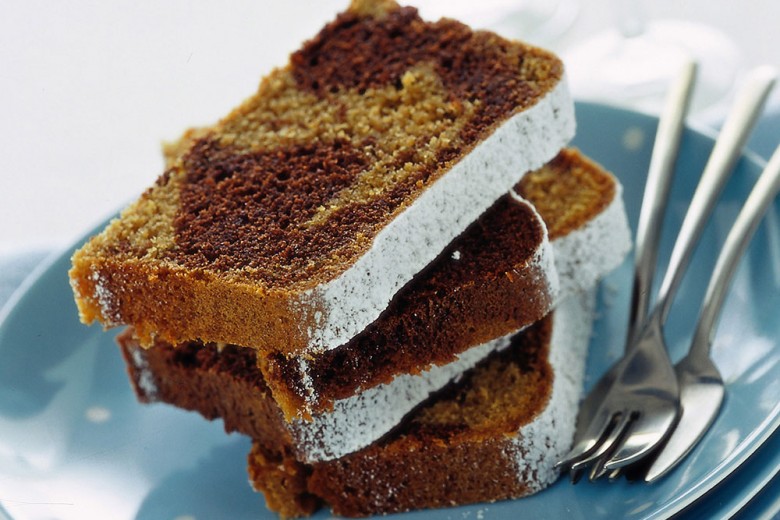 Plumcake soffice bicolore
