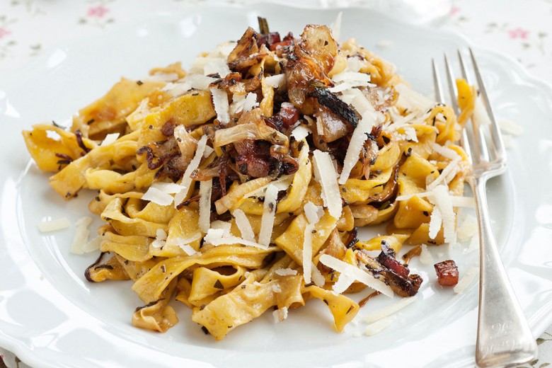Tagliatelle con sugo alla maremmana