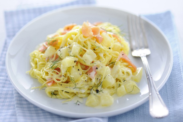 Tagliolini al salmone affumicato