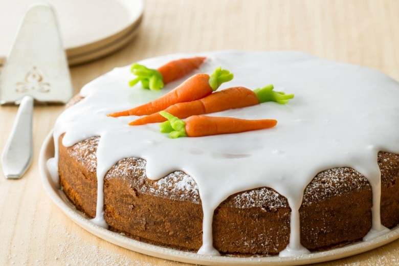 Torta alle carote e mandorle