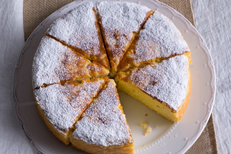 Torta di riso per la colazione