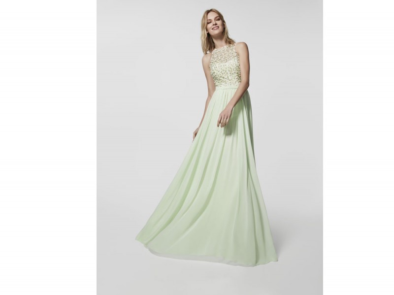 abito-pronovias-cocktail-verde