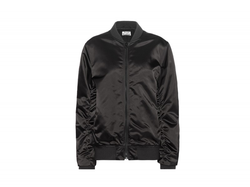 acne studios bomber nero