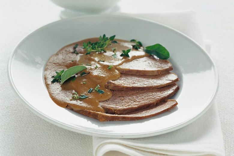 Arrosto di manzo alla Cavour