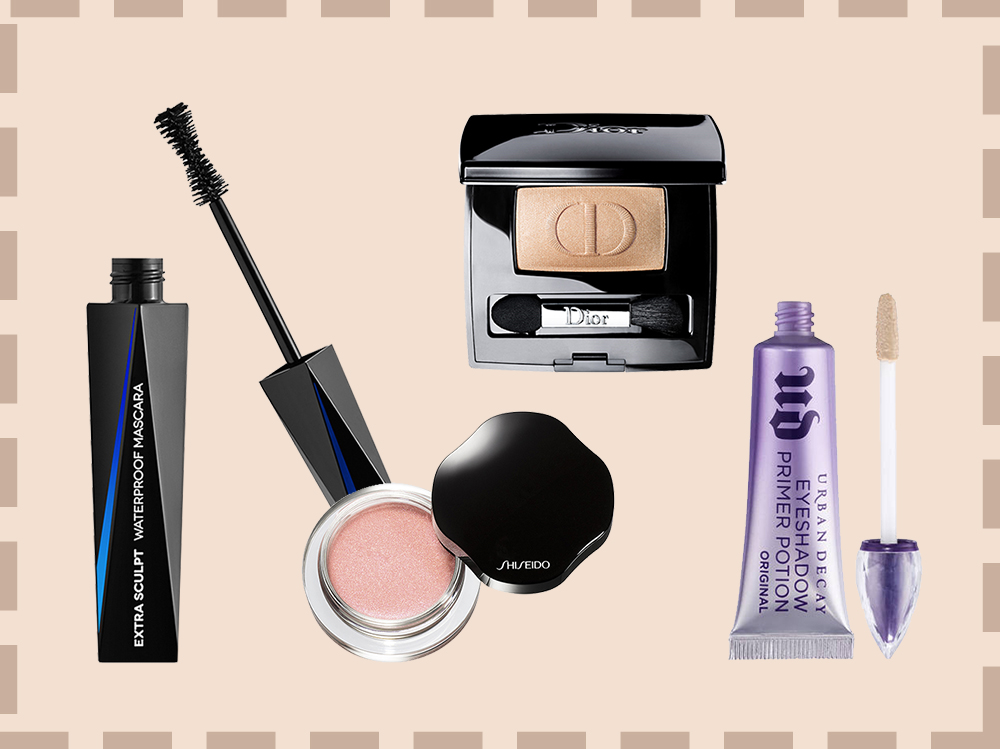 base ombretto in crema e ombretto in polvere mascara waterproof