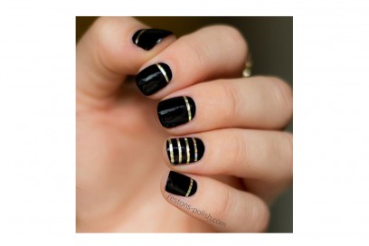 nail art black