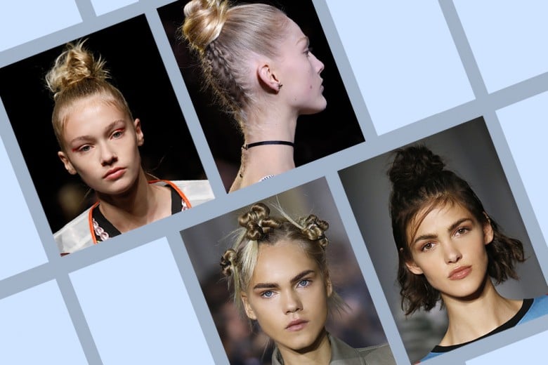 Capelli: tendenza top knot per la Primavera-Estate 2107