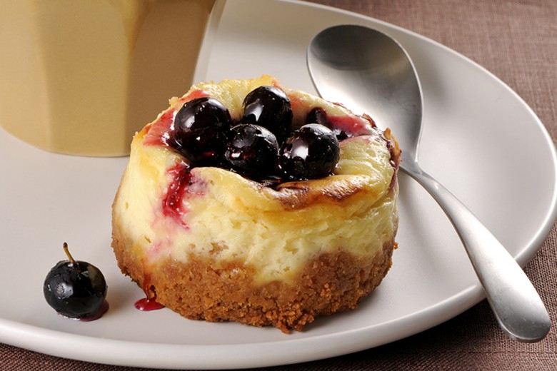 Cheesecake ai mirtilli