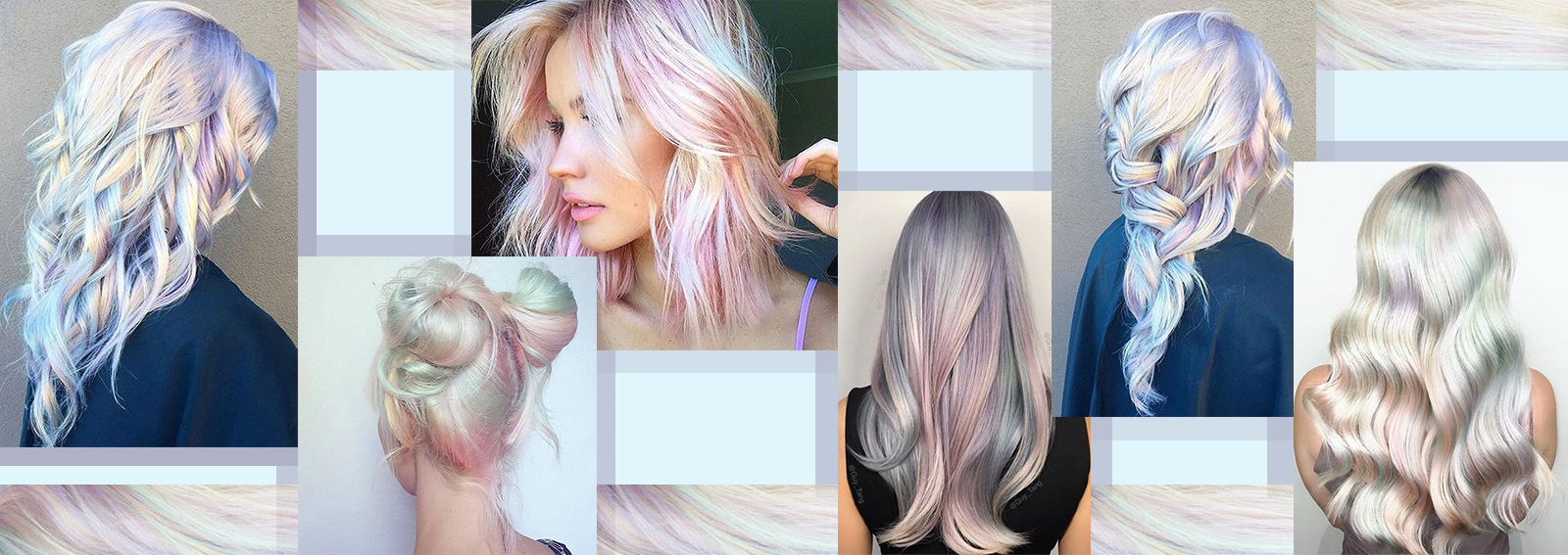 Capelli opal hair, la tendenza colore per capelli olografici