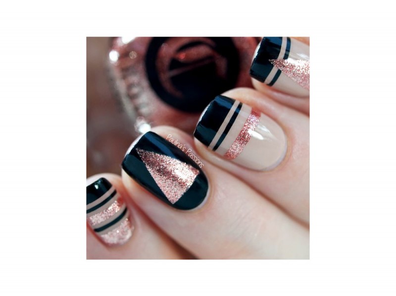 nail art geometriche