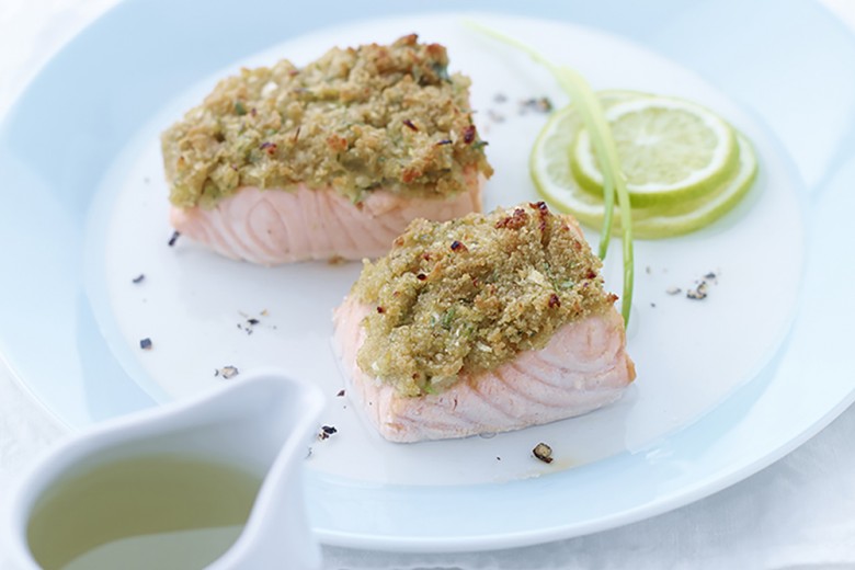 Filetto di salmone allo zenzero