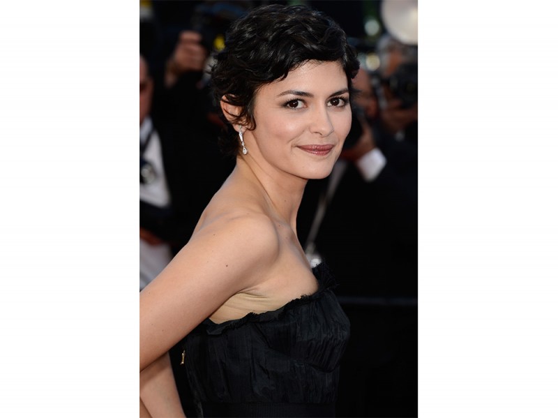 frangia corta Audrey Tautou