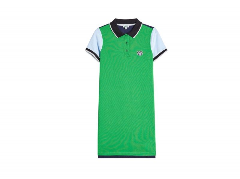 kenzo-abito-polo-verde