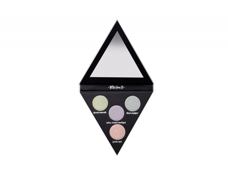 make up olografico palette illuminanti kat von d