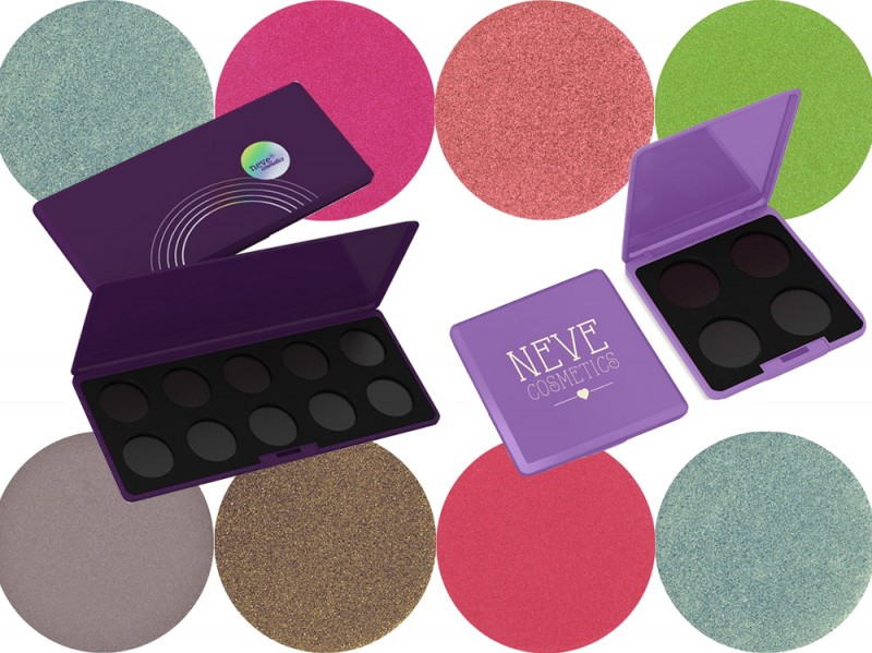 palette ombretti personalizzabili neve cosmetics