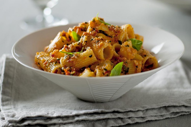 Pasta con ‘nduja e patate