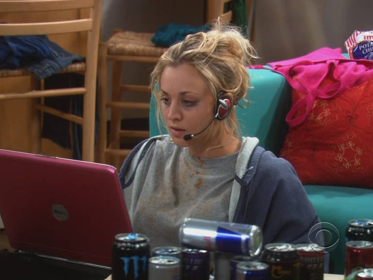 penny big bang theory disordine