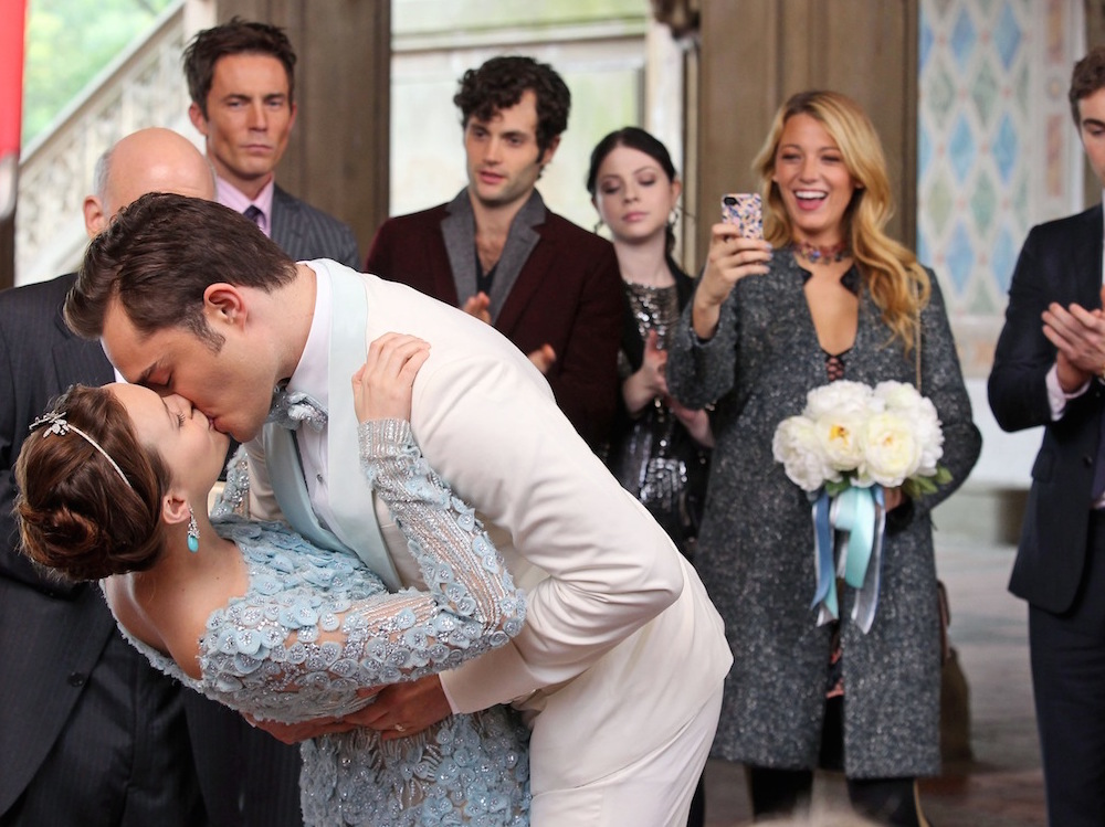 ‘Gossip Girl’ films a wedding