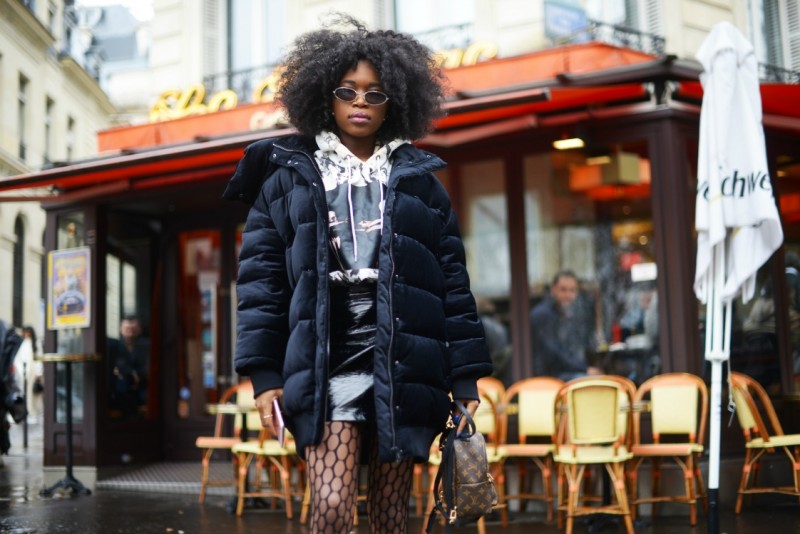 street style parigi 17 piumino