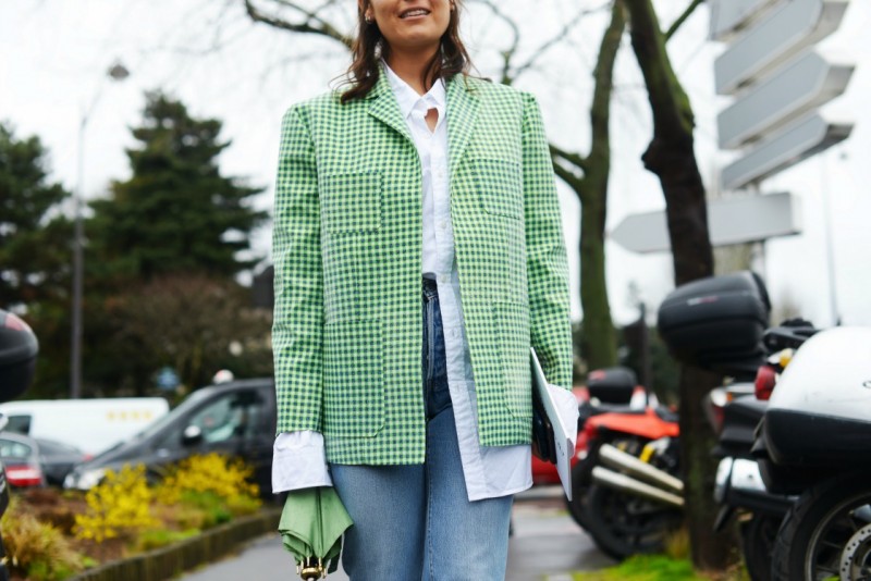 street style parigi 17 rachael wang verde