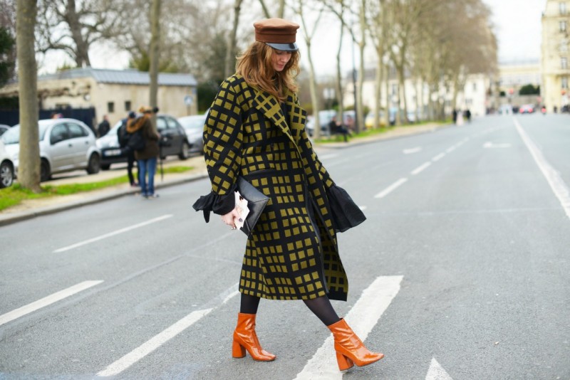 street style parigi look retro
