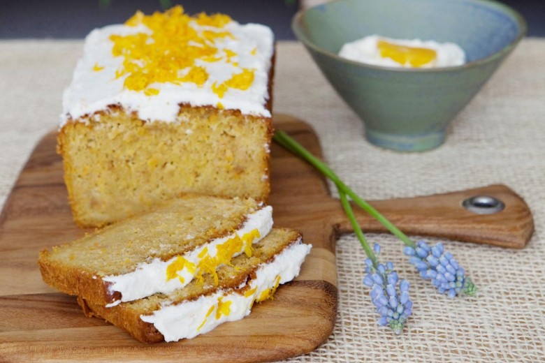 Torta alle carote e yogurt