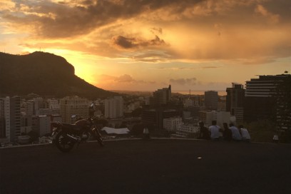 tramonto forte port louis