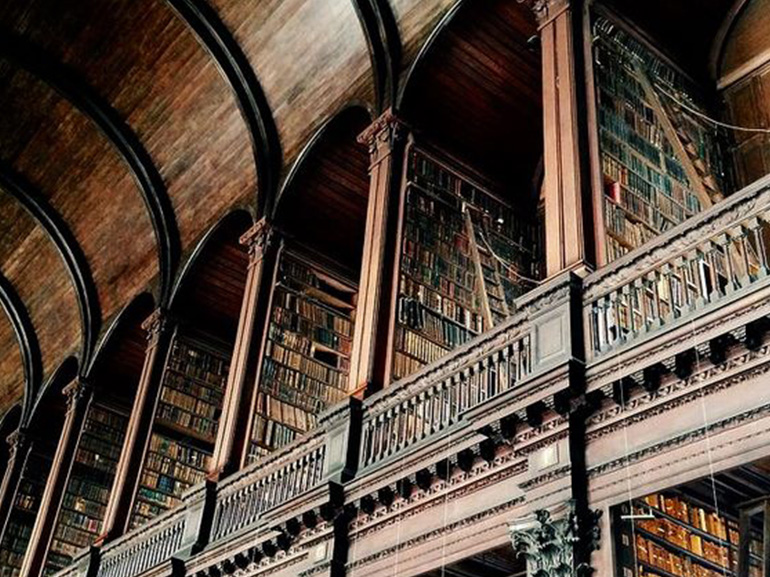 trinity college library