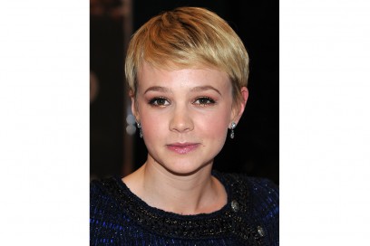 trucco occhi marroni capelli biondi Carey Mulligan 1