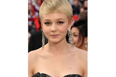 trucco occhi marroni capelli biondi Carey Mulligan 2