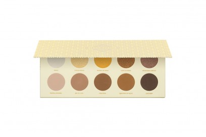 trucco occhi marroni capelli biondi palette ombretti zoeva blanc fusion