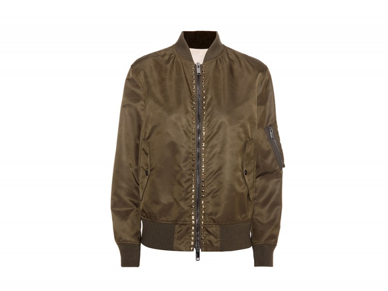 valentino bomber verde