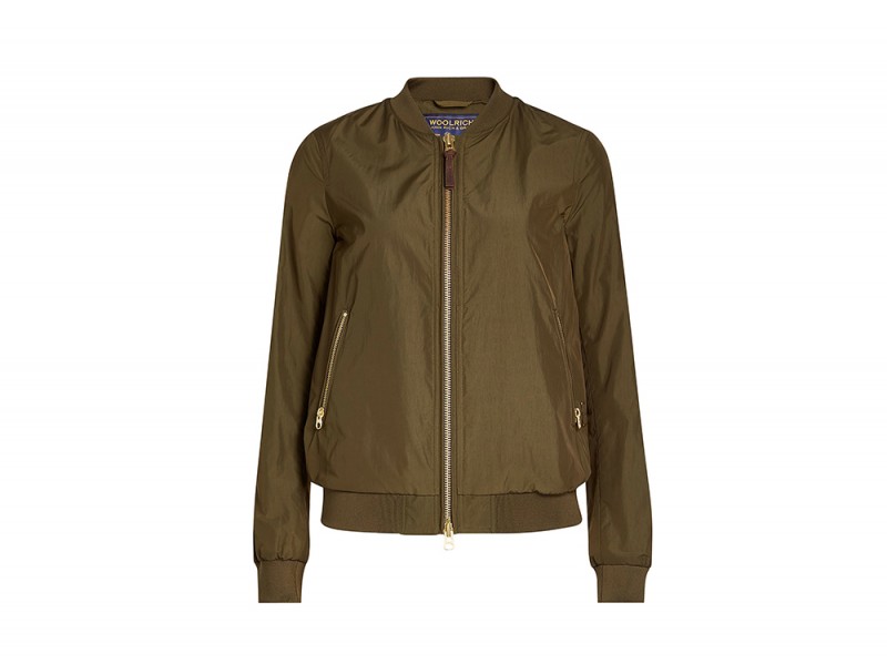 woolrich bomber verde oliva