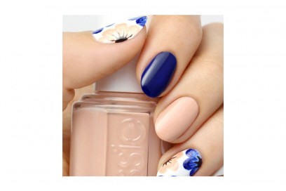 nail art blu