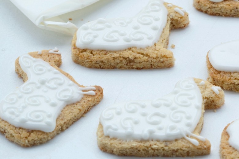 Biscotti di Pasqua glassati