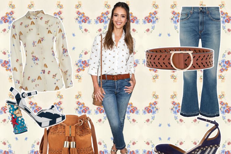 Easy-chic come Jessica Alba: get the look!