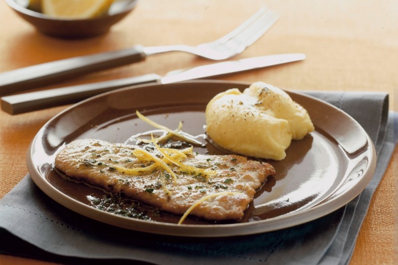 Scaloppine di pollo al limone