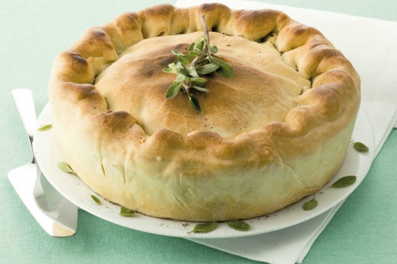 Torta salata pasquale ai carciofi