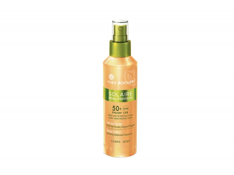 YR-143959-Solaire Peau Parfaite – Etoiles des Dunes Polyactif VC╠ºgC╠ºtal FPS  SPF 50+  – Haute Protection – Lait – En – Spray