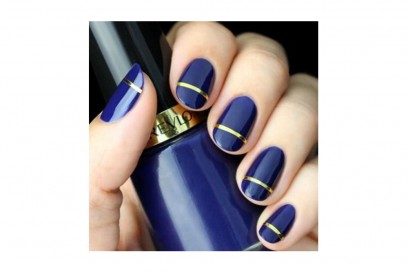 nail art blu