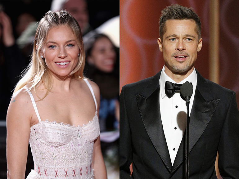 brad pitt sienna miller gossip