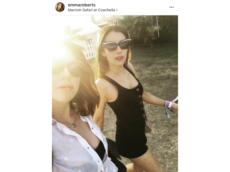 coachella emma roberts 2