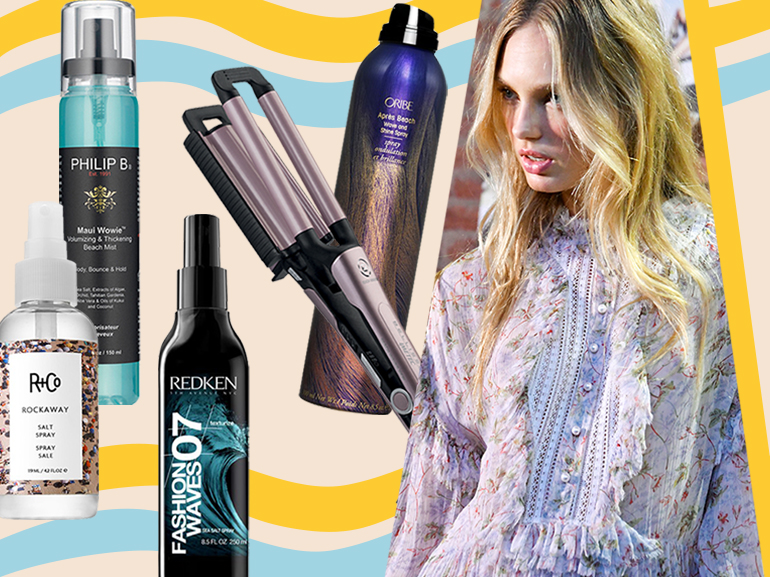 Capelli ondulati: le beach wave California style